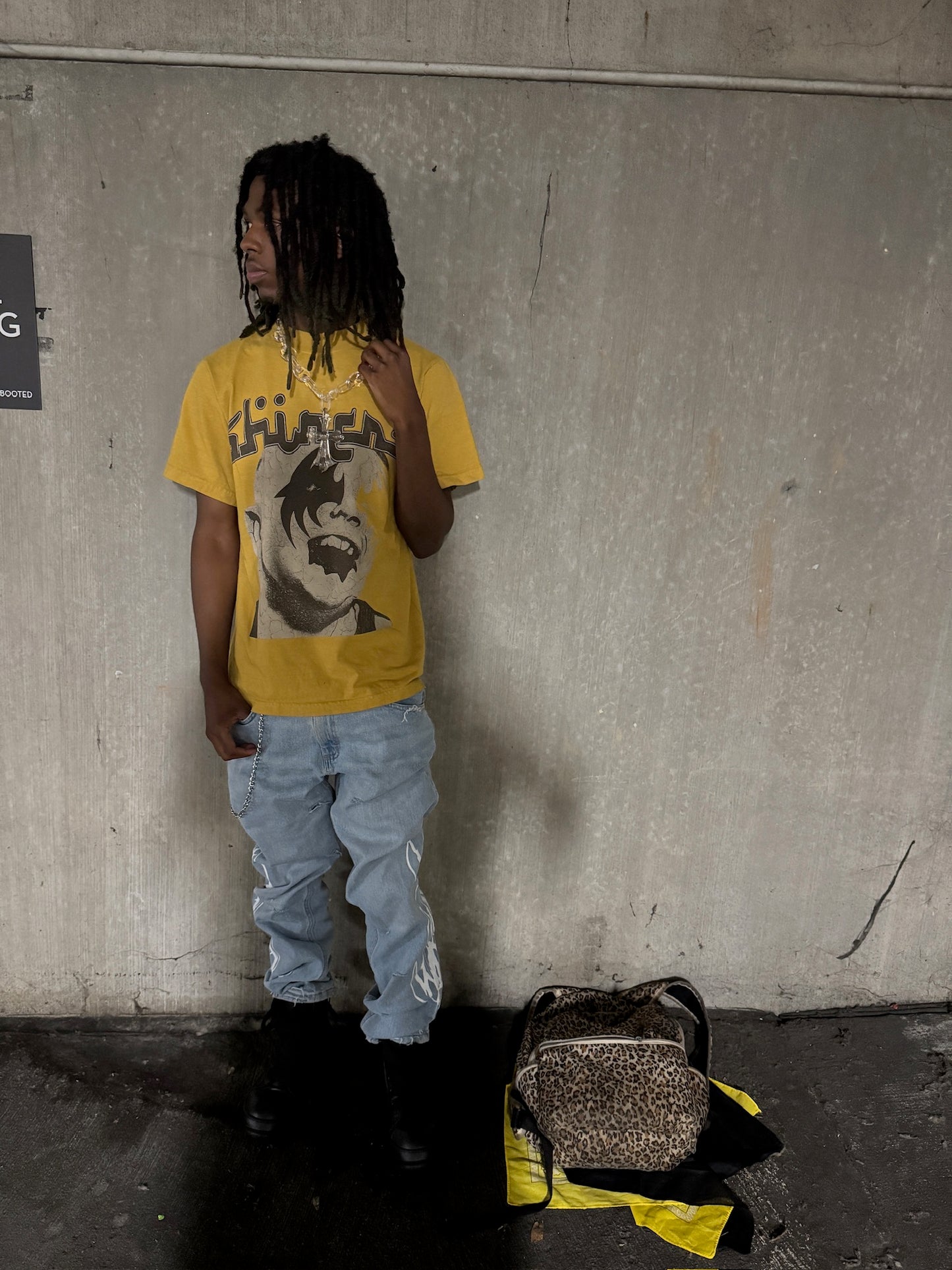 Yellow “Baby Rebel” Tee